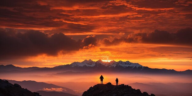 Foto hermosos paisajes naturales