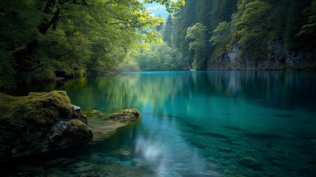 Hermosos paisajes de la naturaleza vista de papel tapiz