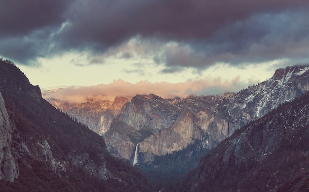 Hermosos paisajes del Parque Nacional Yosemite, California