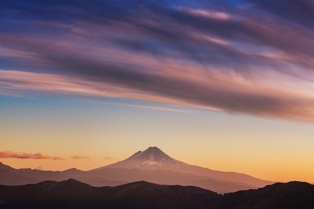 Hermosos paisajes volcánicos en Chile, Sudamérica