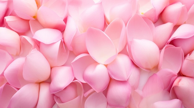 Hermosos pétalos de loto rosado