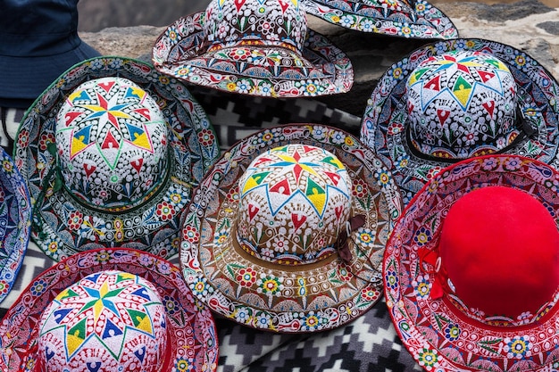 Hermosos sombreros peruanos