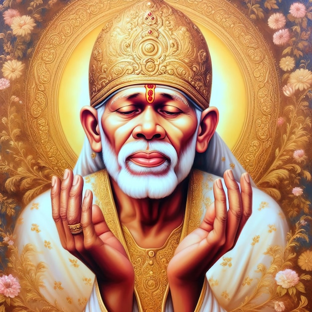 Foto herr sai baba shirdi