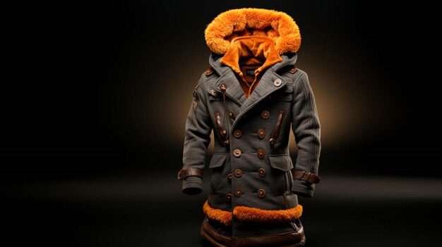 Foto herren-wolljacke für wintermode