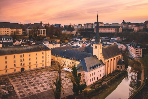 Herrlicher Blick über die Altstadt von Luxemburg