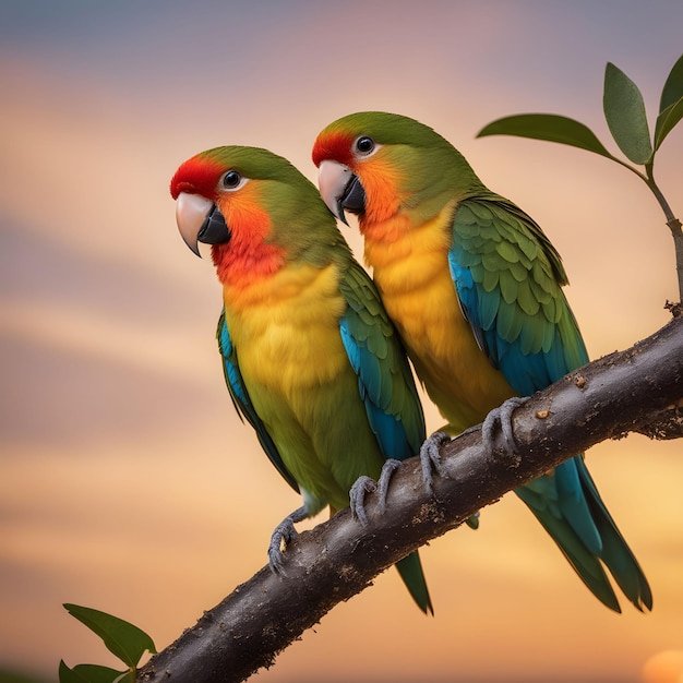 Herzberührende Fotos von liebenden Vogelpaaren