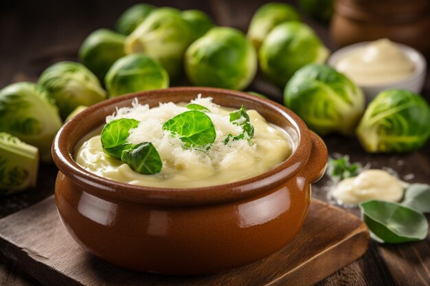 Herzhafte Brüsseler Kohlensuppe