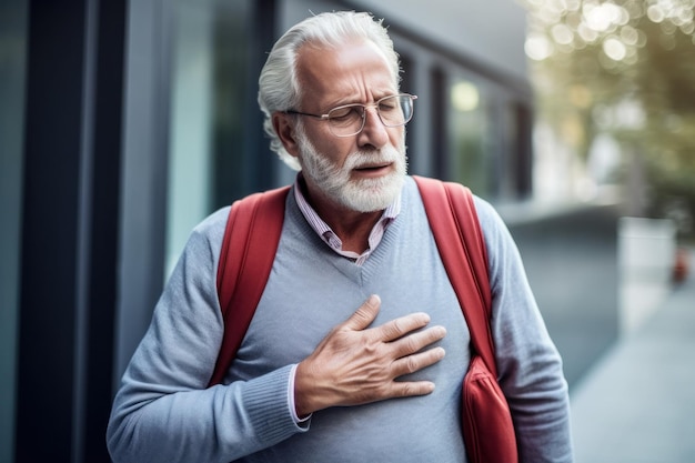 Herzinfarkt-Alarm zur Erkennung von Brustschmerzen durch generative KI