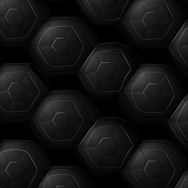 Hexagon Kick Seamless Soccer Vector de fundo de futebol