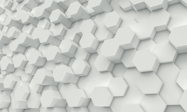 Hexagonal fondo geometrico