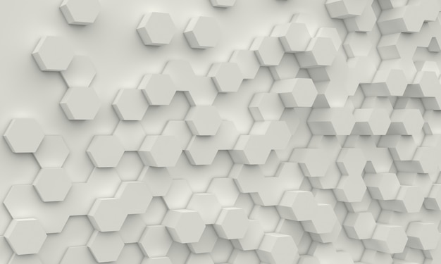 Hexagonal fondo geometrico