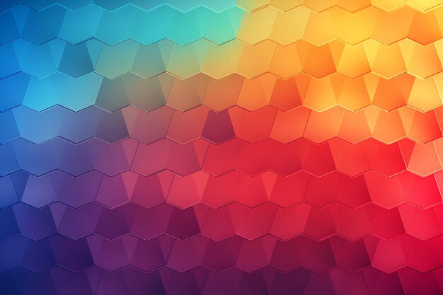 Hexagonaler Hintergrund mit Gradient