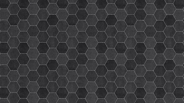 Hexagonales Muster grau für Papiervorlage und Texturhintergrund