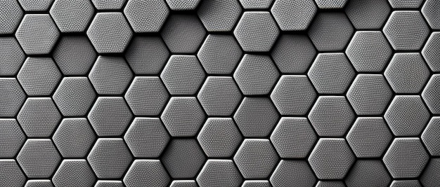 Hexágono conceito design abstrato tecnologia fundo generativo ai