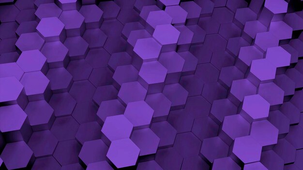 Hexágonos dinámicos abstractos d diseño de fondo creativo telón de fondo geométrico
