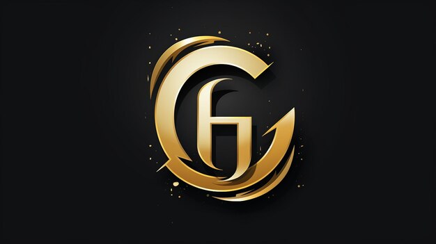 "HG" Buchstabe "Initial Logo Design"