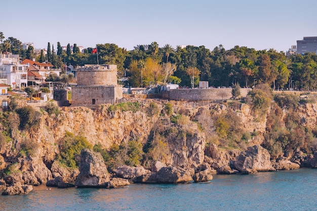 Hidirlik-Turm in der Altstadt von Antalya Kaleici türkisches historisches Erbe