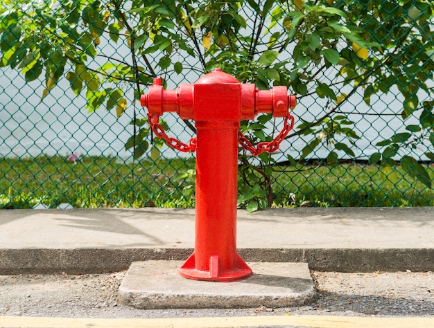 Foto hidrante vermelho