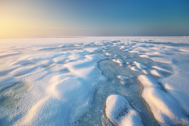 Hielo y horizonte