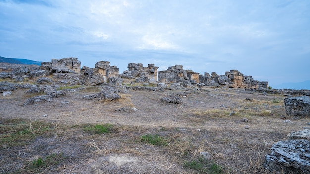 Hierapolis die alte Stadt in Pamukkale, die Türkei