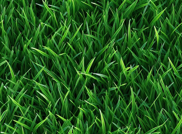 Foto hierba verde textura sin costuras sin costuras solo en dimensión horizontal