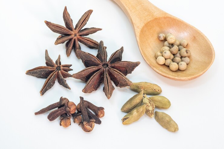 hierbas y especias anís y otros ingredientes