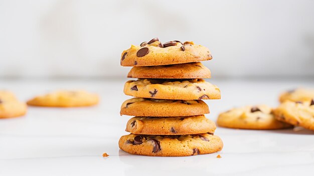 HighKey Mini Cookies CloseUp Stack