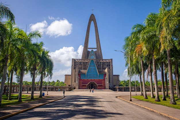 HIGUEY, REPÚBLICA DOMINICANA, 12 DE JANEIRO DE 2020: Basílica Nuestra Senora de la Altagracia