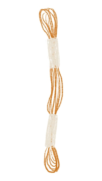 hilo de coser pegatina png de fondo transparente