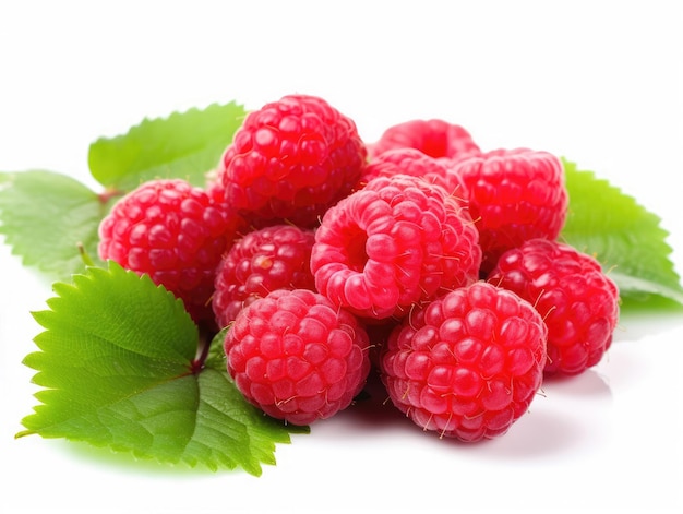 Himbeeren Nahaufnahme