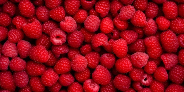 Himbeeren sind eine großartige Quelle für Vitamin C.