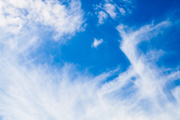 Himmel mit Wolke