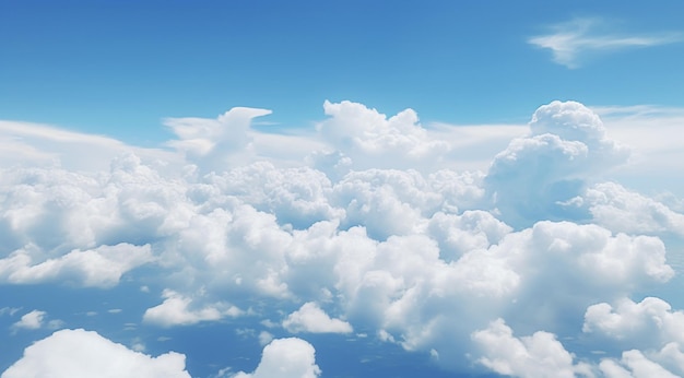 Himmel mit Wolken Himmel und Wolken malerische Sicht auf Wolken am Himmel