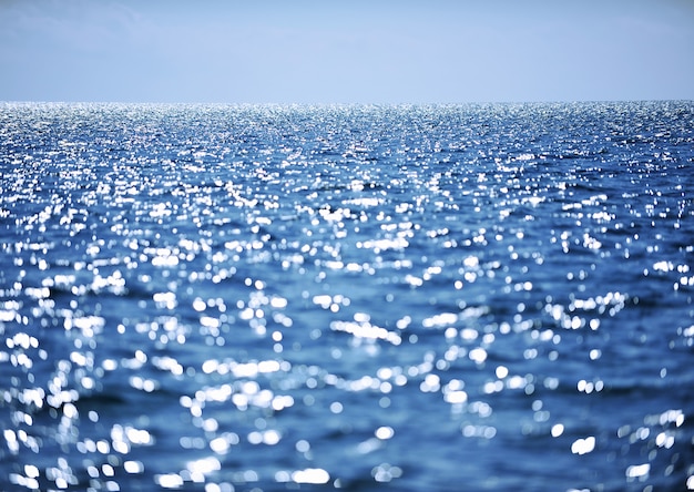 Himmel und Meer Aqua Blue