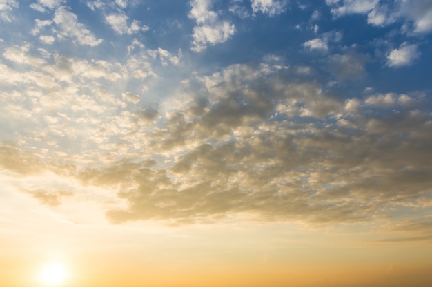 Himmel und Wolken