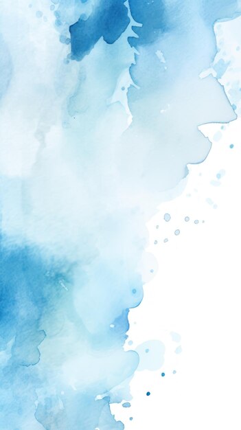 Foto himmelblau splash-banner aquarell-hintergrund für texturen hintergründe und web-banners textur leer