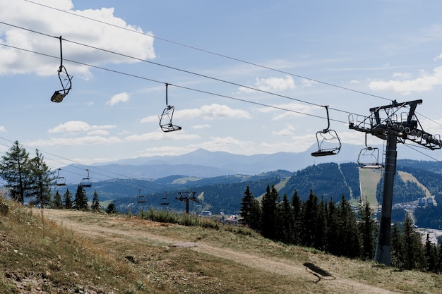 Himmelslifte in Bukovel