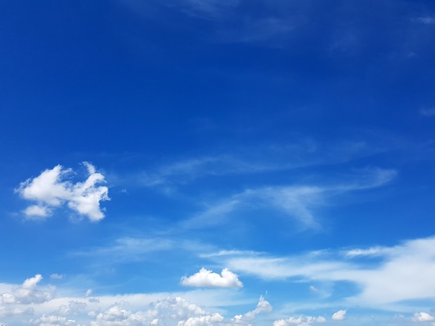 Himmelwolkenblau in der Welt