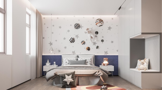 Himmlische Kinder-Schlafzimmer-Design