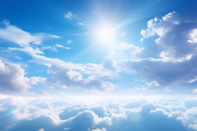Himmlisches Horizont blaues Marmorfoto