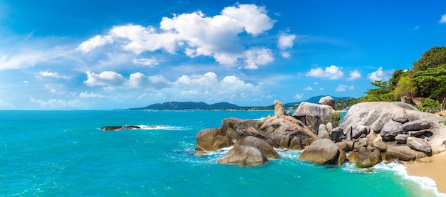 Hin Ta Hin Ya - Abuelo y abuela Rock en la isla de Koh Samui, Tailandia