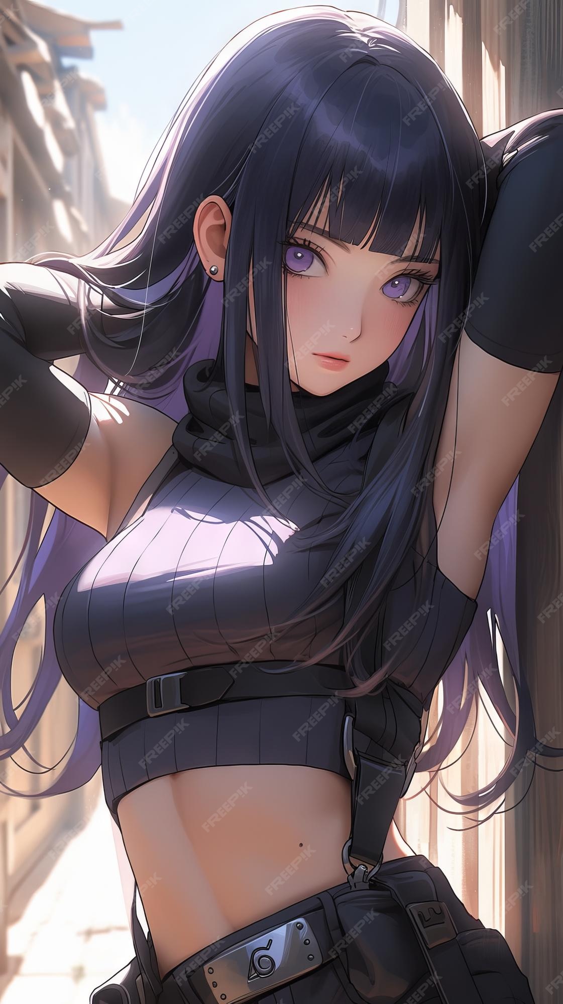 Qual a segunda kunoichi mais forte após Sakura ? - Página 9 Hinata-hyuga-do-estilo-anime-naruto-hot-babe-fofa-incrivelmente-feminina-anime-fofo_921410-7782