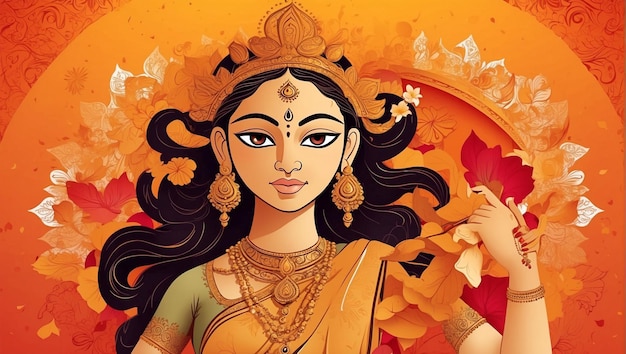 Hindu_Mitologia_Deusa_Durga_Maa grande