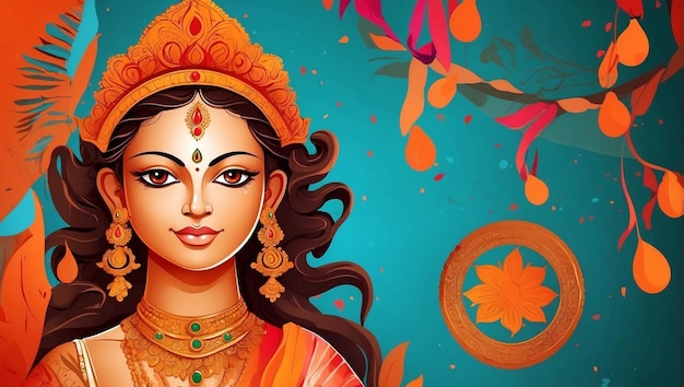 Hindu_Mitologia_Deusa_Durga_Maa grande