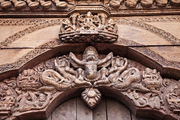 Foto hindu-tempel-dekor