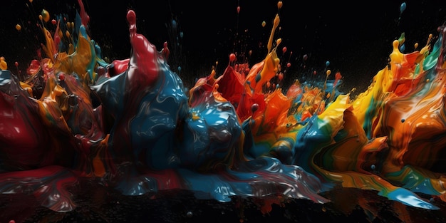 Hintergrund abstrakt realistisch malen helle Farbe