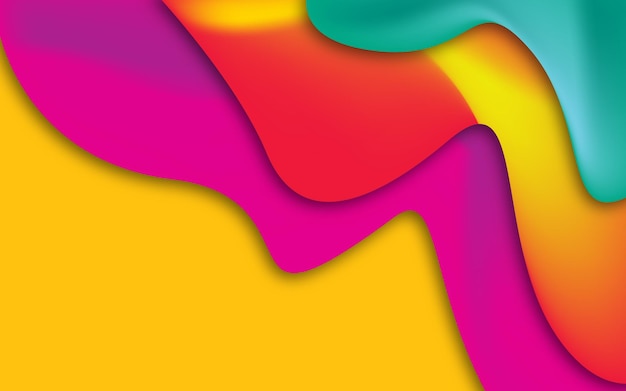 Hintergrund abstrakter 3D-Luxus und eleganter Farbverlauf