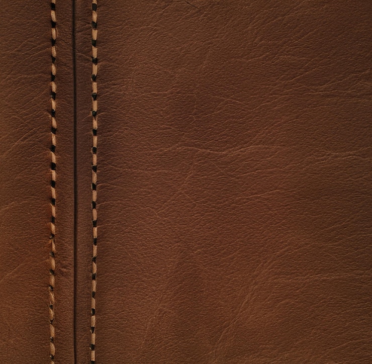 Foto hintergrund aus braunem leder
