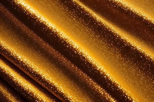 Hintergrund aus goldenen Pailletten Mode glänzender Stoff Schuppen aus runden Pailletten
