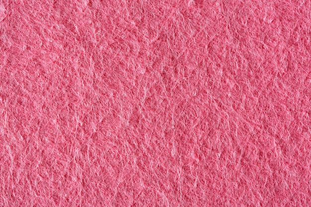 Hintergrund aus rosa Filz. Hochwertige Textur auf Makro.